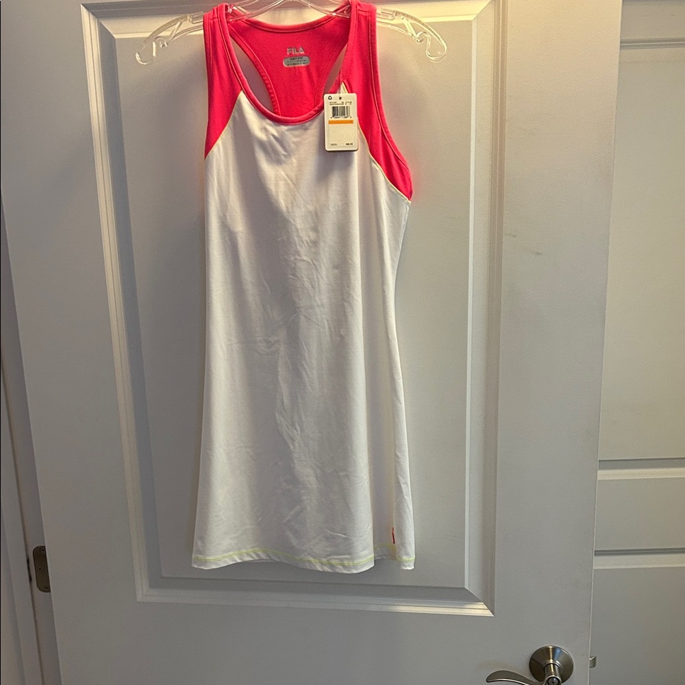 Fila Women's Pink and White Chemise